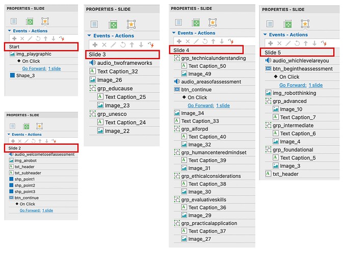 Project Slides Issue